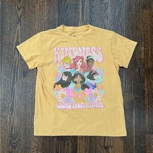 Disney Kindness Mustard Kids T-Shirt